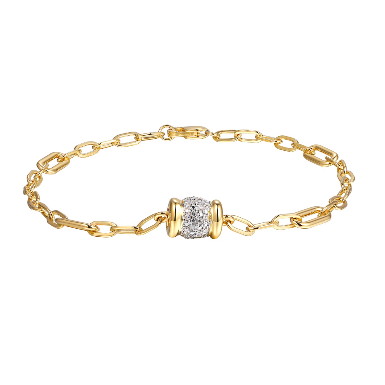 Bransoletka z diamentami (B09907 Y)