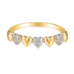 Pierścionek z diamentami (R99029 Y) : 15 - zdjęcie: 4