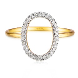 Pierścionek z diamentami (R99152 Y) : 14 - zdjęcie: 3