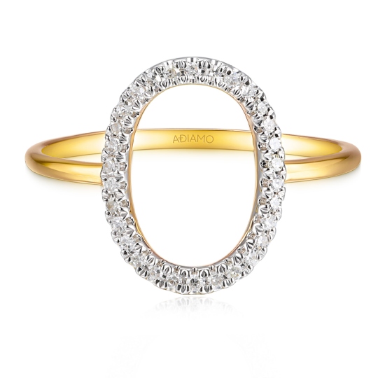 Pierścionek z diamentami (R99152 Y) : 14