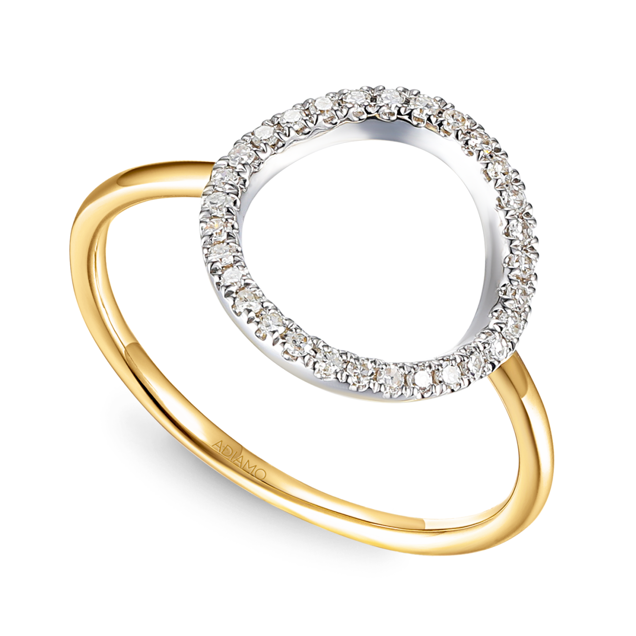 Pierścionek z diamentami (R99154 Y) : 10