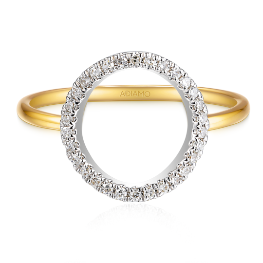 Pierścionek z diamentami (R99154 Y) : 14