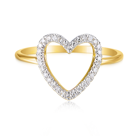 Pierścionek z diamentami (R99155 Y) : 10