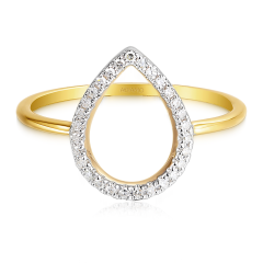 Pierścionek z diamentami (R99156 Y)