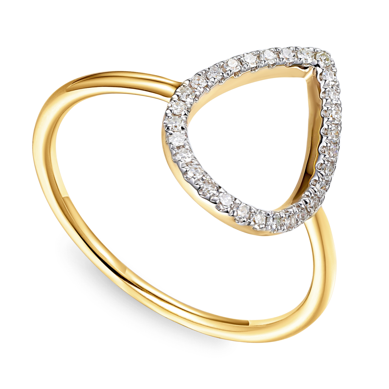 Pierścionek z diamentami (R99156 Y) : 10