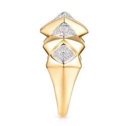 Pierścionek z diamentami (R100719 Y): 10 - zdjęcie: 4