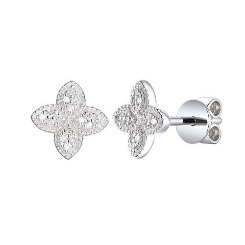 Kolczyki z diamentami (E98895 W S)