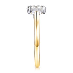 Pierścionek z diamentem laboratoryjnym (R99994 YW LGD 2,00ct): 10 - zdjęcie: 4