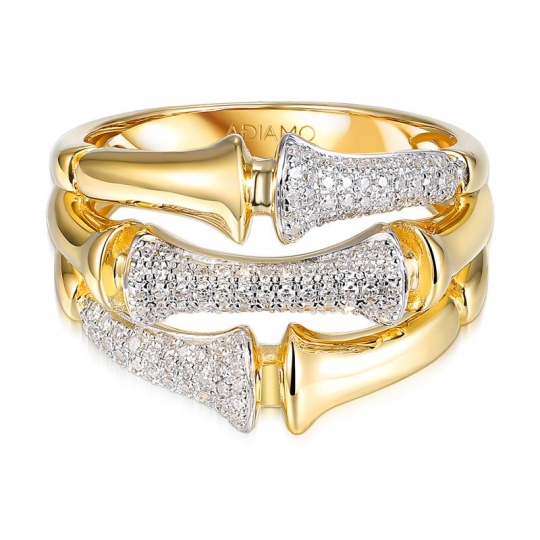 Pierścionek z diamentami (R95434 Y): 10