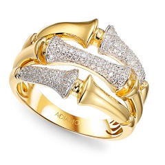 Pierścionek z diamentami (R95434 Y)