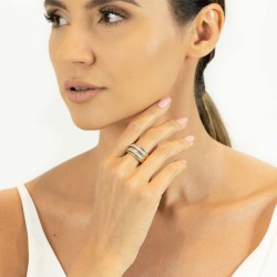 Pierścionek z diamentami (R49016 Y): 10 - zdjęcie: 3