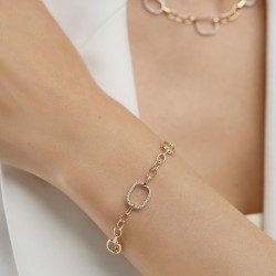 Bransoletka z diamentami (B09905 Y) - zdjęcie: 3