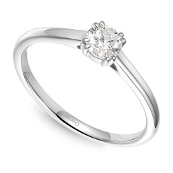 Pierścionek z diamentem laboratoryjnym (R99994 W LGD 0,53ct): 13 - zdjęcie: 2