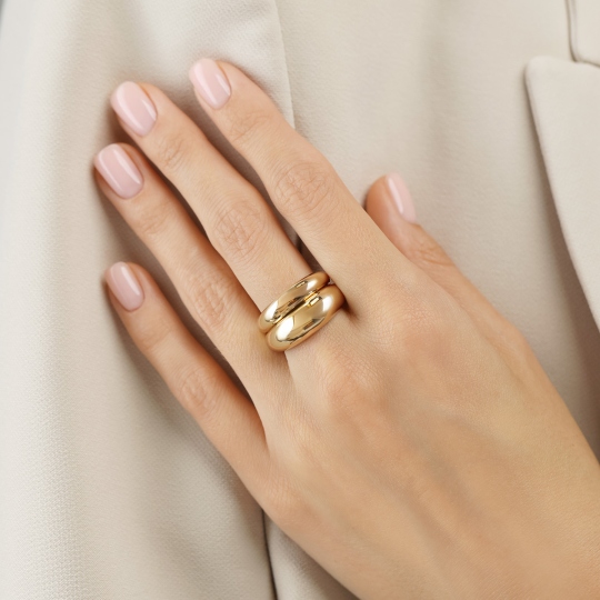 Pierścionek złoty (R10212 Y): 10