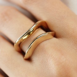 Pierścionek złoty (R10208 Y): 17 - zdjęcie: 4