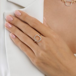 Pierścionek z diamentami (R99153 Y): 10 - zdjęcie: 3