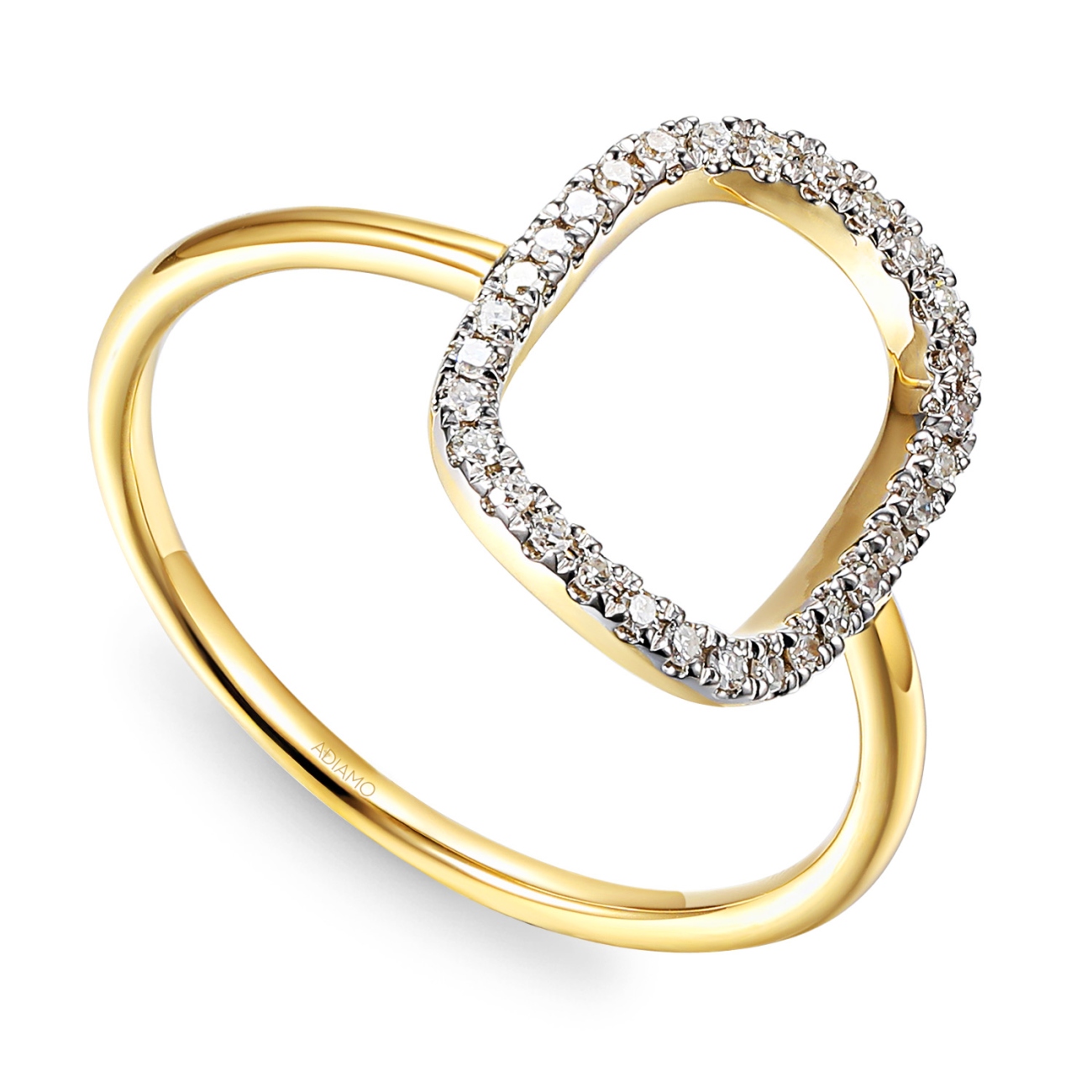 Pierścionek z diamentami (R99153 Y): 10