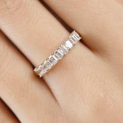 Pierścionek obrączkowy z diamentami laboratoryjnymi (R100542 Y LGD) : 10 - zdjęcie: 6