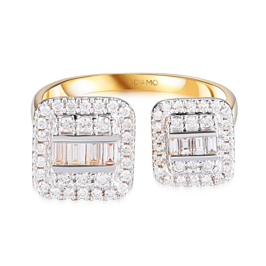 Pierścionek z diamentami (R100722 Y): 10