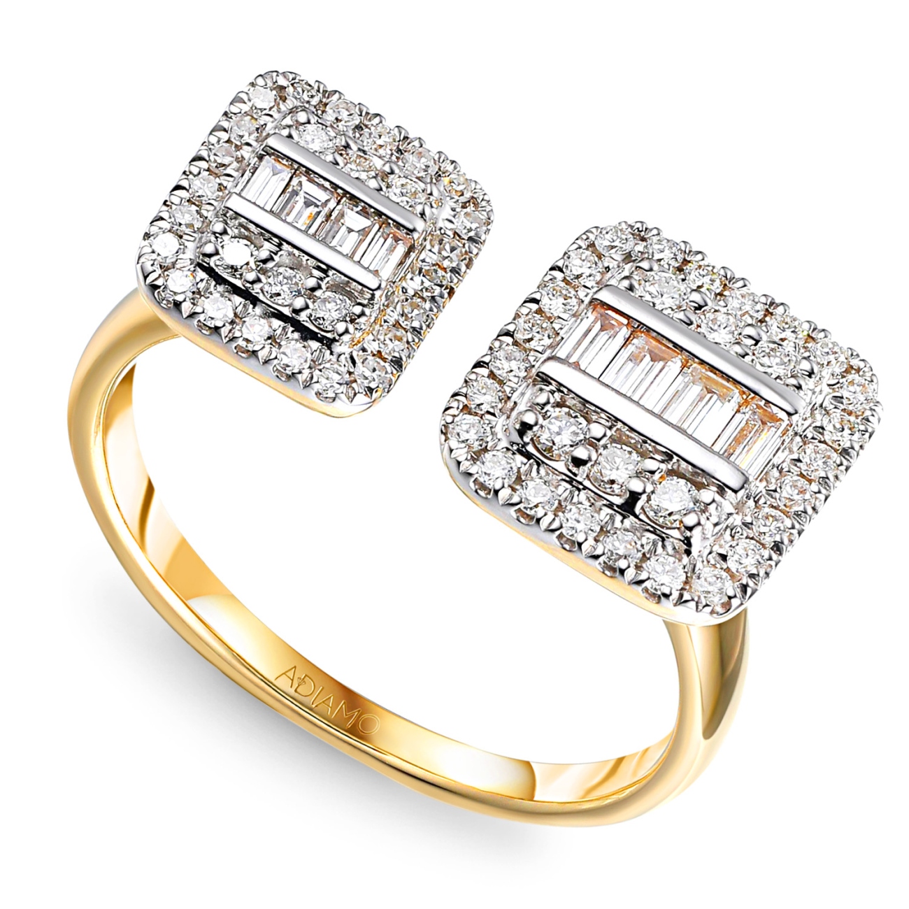 Pierścionek z diamentami (R100722 Y): 14