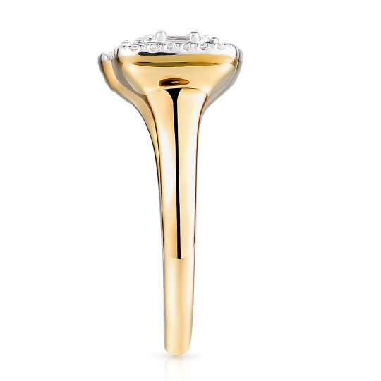 Pierścionek z diamentami (R100722 Y): 14