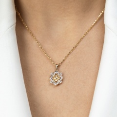 Zawieszka z diamentami (P98867 Y)