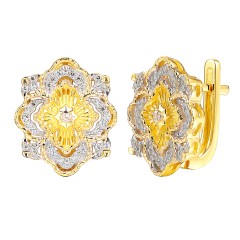 Kolczyki z diamentami (E98867 Y A)