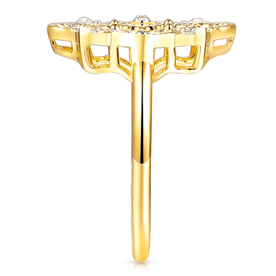 Pierścionek z diamentami (R98867 Y): 16