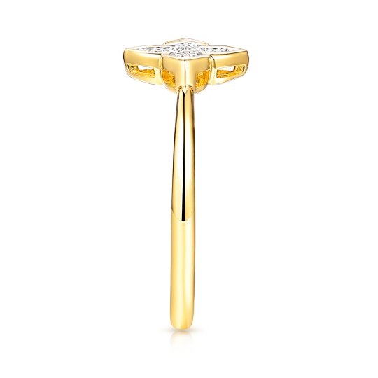 Pierścionek z diamentami (R98898 Y): 14