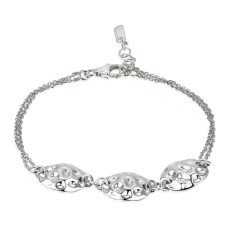 Bransoletka srebrna (B10123 W 925)