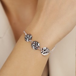 Bransoletka srebrna (B10123 W 925) - zdjęcie: 3