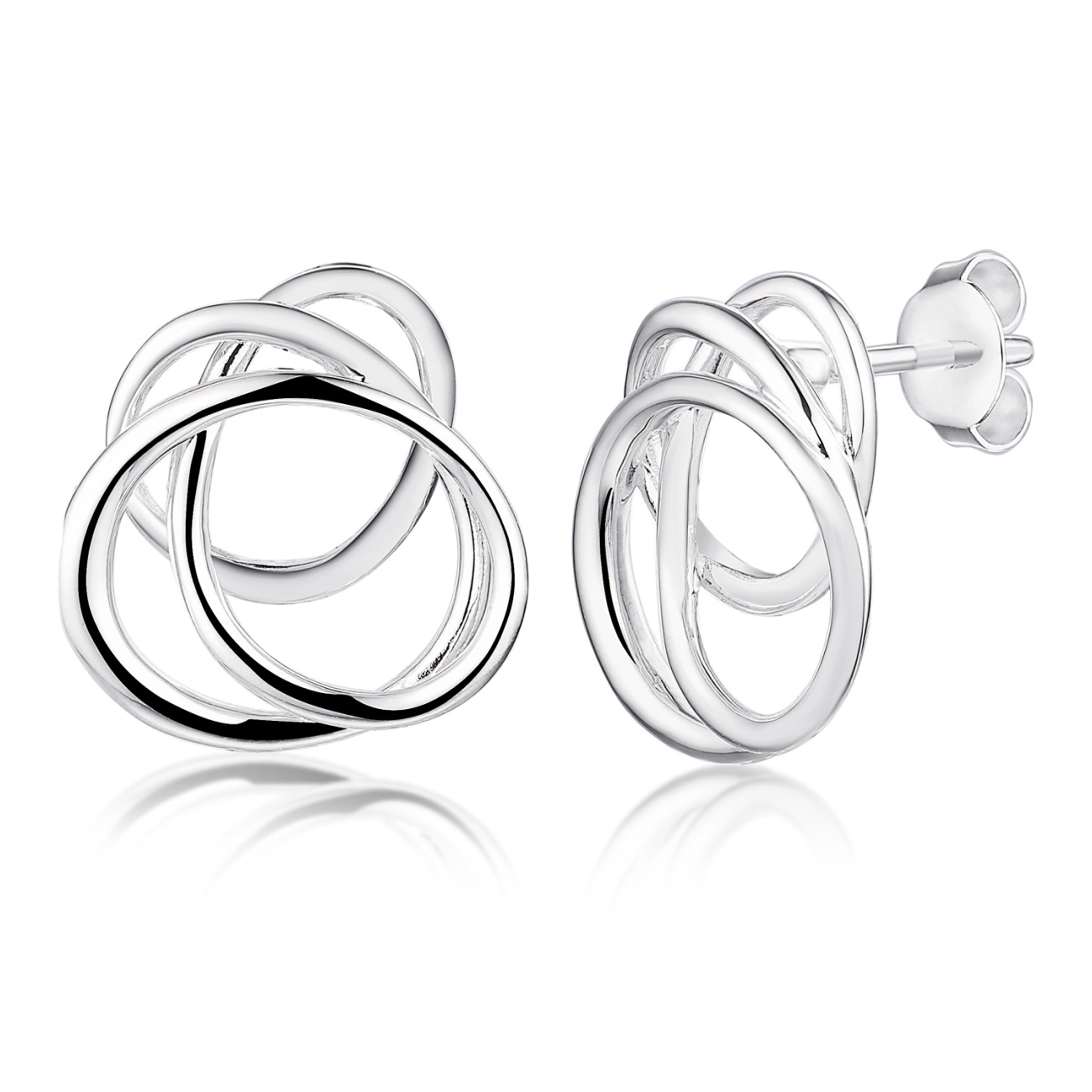 Kolczyki srebrne (E100866 W S 925)