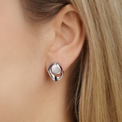 Kolczyki srebrne (E100873 W S 925)