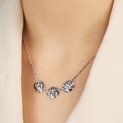 Naszyjnik srebrny (N12644 W 925) - zdjęcie: 3