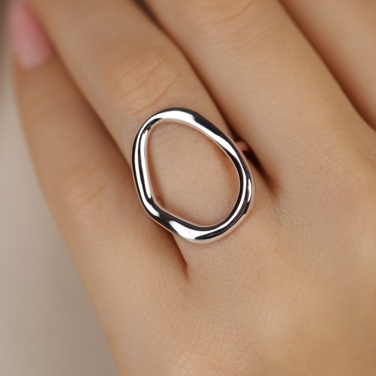 Pierścionek srebrny (R100863 W 925): 13