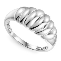 Pierścionek srebrny (R100864 W 925): 14 - zdjęcie: 2