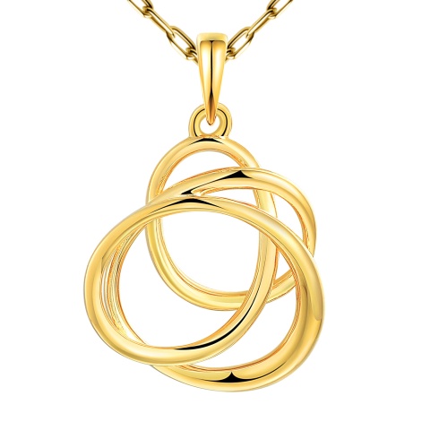 Zawieszka srebrna pozłacana (P100866 Y 925)