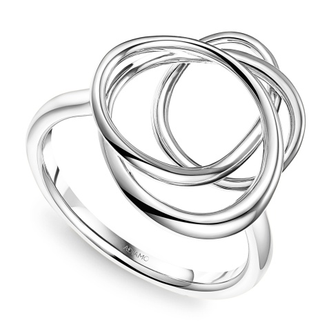 Pierścionek srebrny (R100866 W 925)