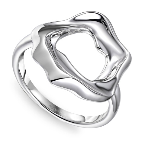 Pierścionek srebrny (R100872 W 925)