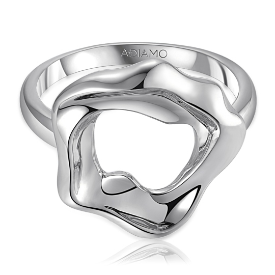 Pierścionek srebrny (R100872 W 925): 10