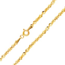 Bransoletka złota, splot irydia, 18 cm - 2,10g (B10217 Y) - zdjęcie: 2