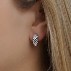 Kolczyki srebrne (E100864 W S 925)