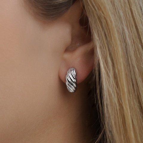 Kolczyki srebrne (E100864 W S 925)