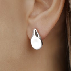 Kolczyki srebrne (E100862 W S 925) - zdjęcie: 3