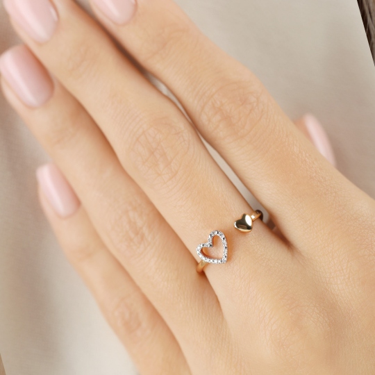 Pierścionek z diamentami (R99019 Y) : 10