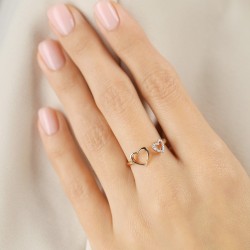 Pierścionek z diamentami (R99018 Y) : 13 - zdjęcie: 3