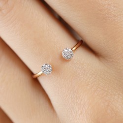 Pierścionek z diamentami (R99025 Y) : 12 - zdjęcie: 6