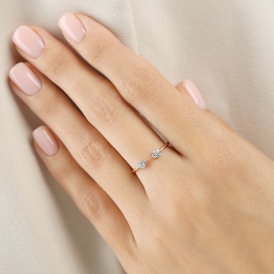 Pierścionek z diamentami (R99027 Y) : 10