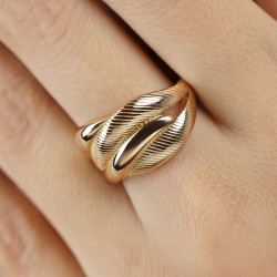 Pierścionek złoty (R10202 Y): 15 - zdjęcie: 4