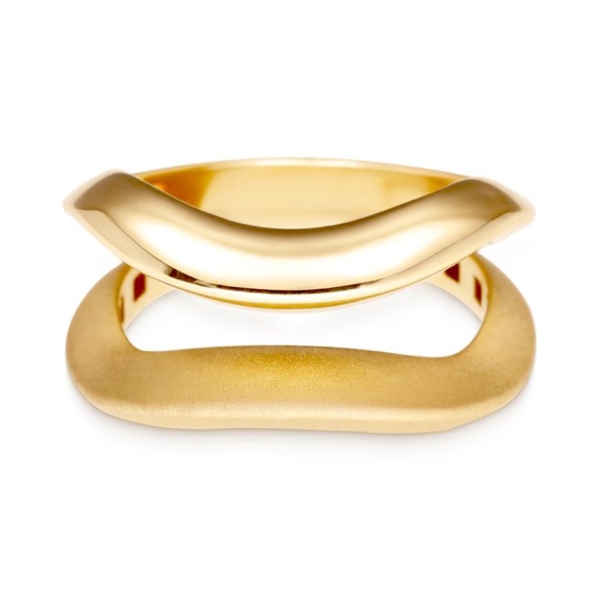 Pierścionek złoty (R10211 Y): 10